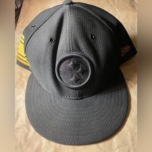 9fifty Pittsburg Steelers NFL Adjustable Black Hat